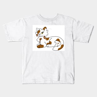 Patchy Cat Kids T-Shirt